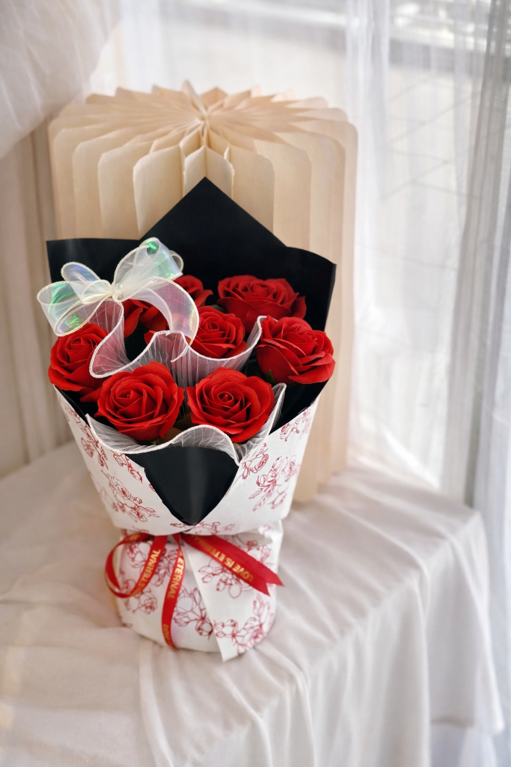 Scarlet Grace (Soap Flower) - Image 3