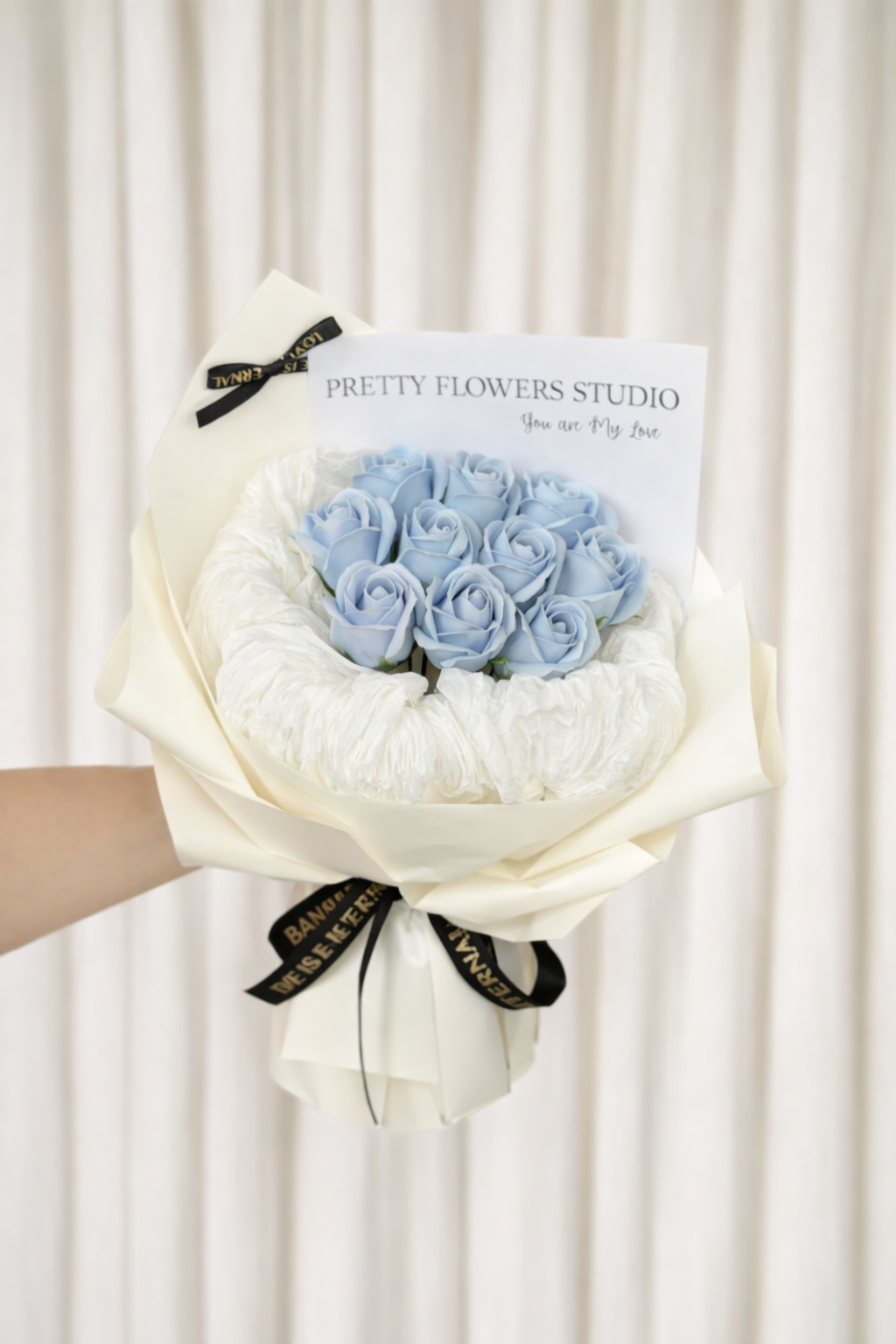 Pretty Flower Blue (Soap Flower)