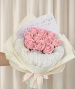 Pink Silent Promise 2 (Soap Flower)