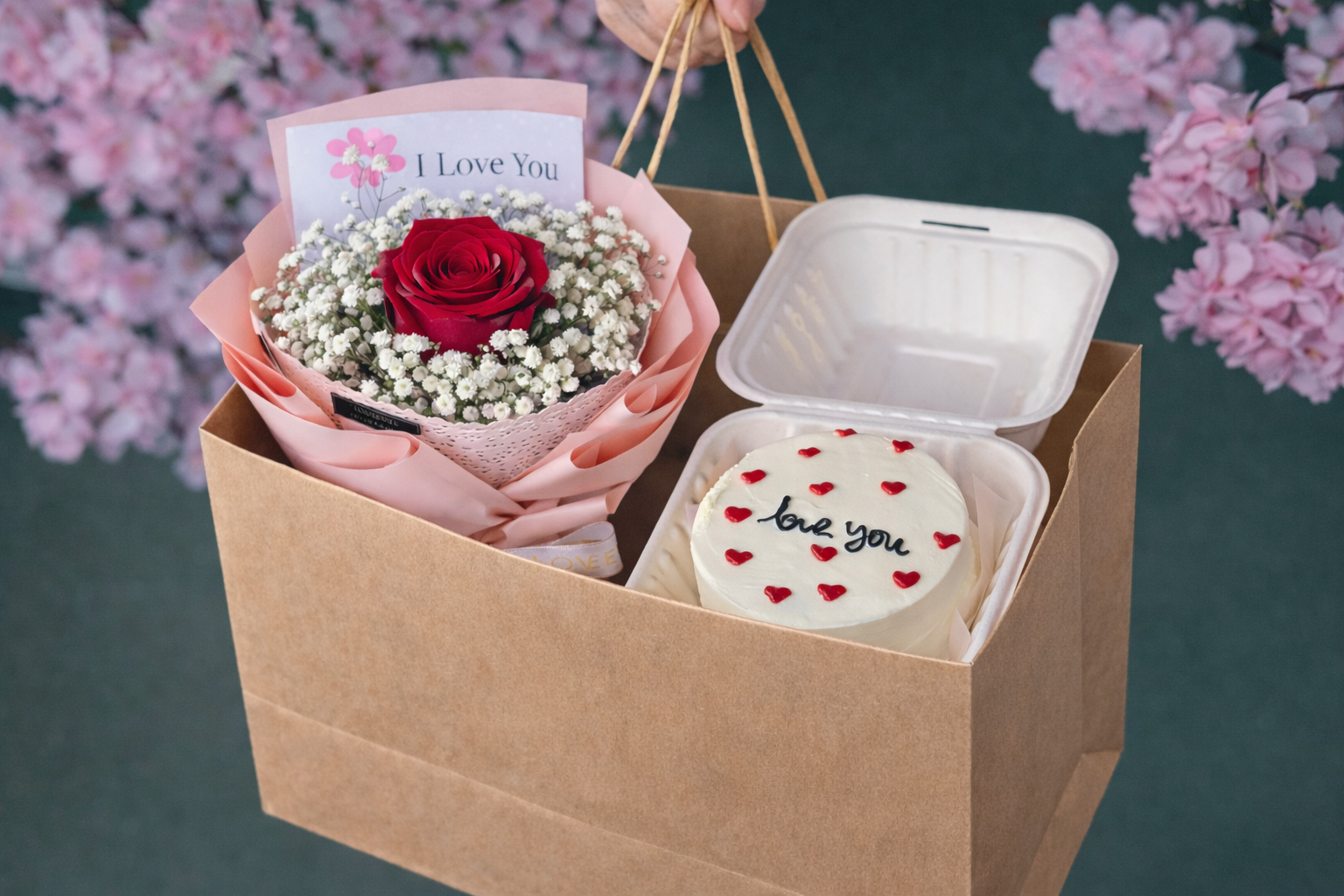 Love in a Bag 2 (Fresh flower) - Image 2