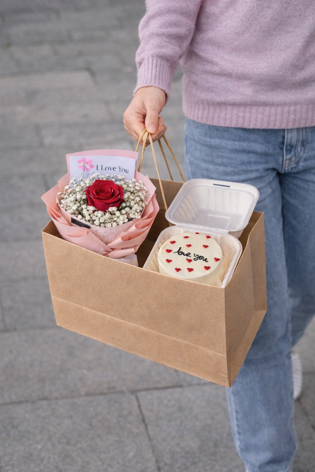 Love in a Bag 2 (Fresh flower)