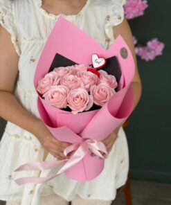One for My Heart Pink (Soap Flower)