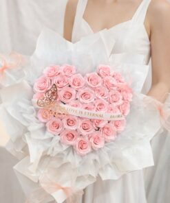 Luxury Heart Roses (Soap Flower) - Image 4