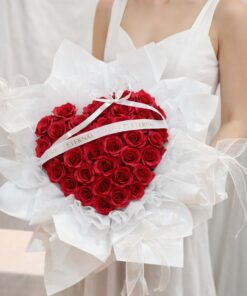 Luxury Heart Roses (Soap Flower) - Image 6