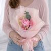 Single Rose Pink (Soap Flower)