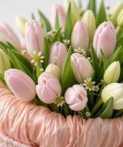 Tulip Bouquet 30 Pastel Shades - Image 2