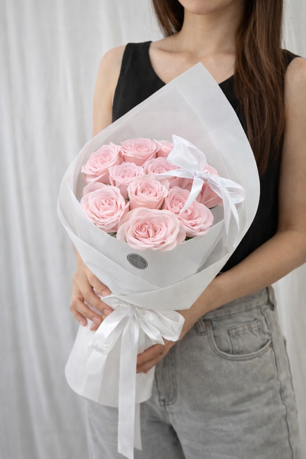 Rose Bouquet Pink Beauty - Image 3