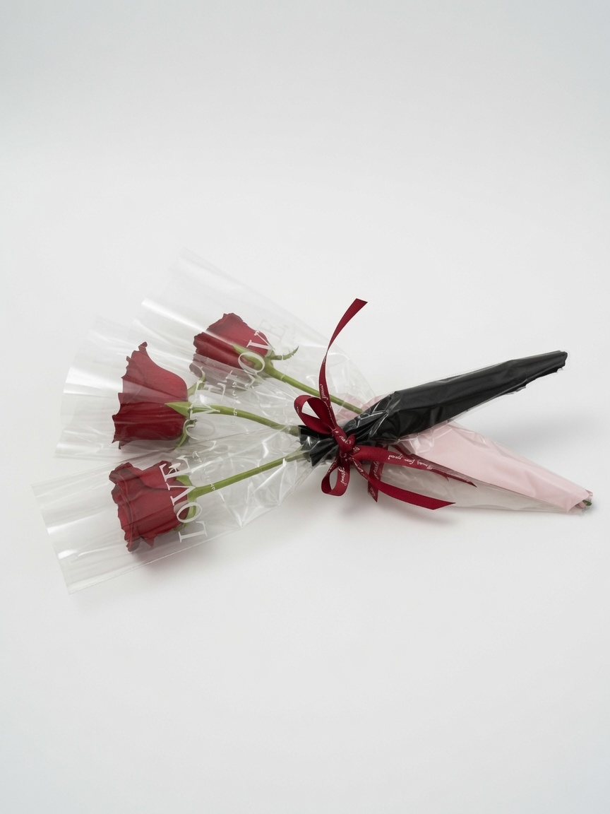 Single Rose Bouquet | One Stalk Rose - Image 2