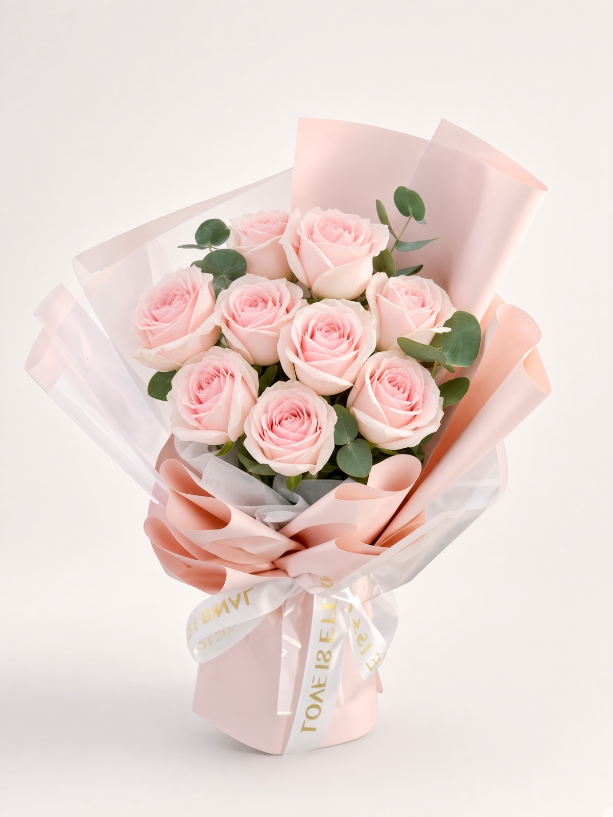 Pink Rose Bouquet | 9 stalks Bouquet