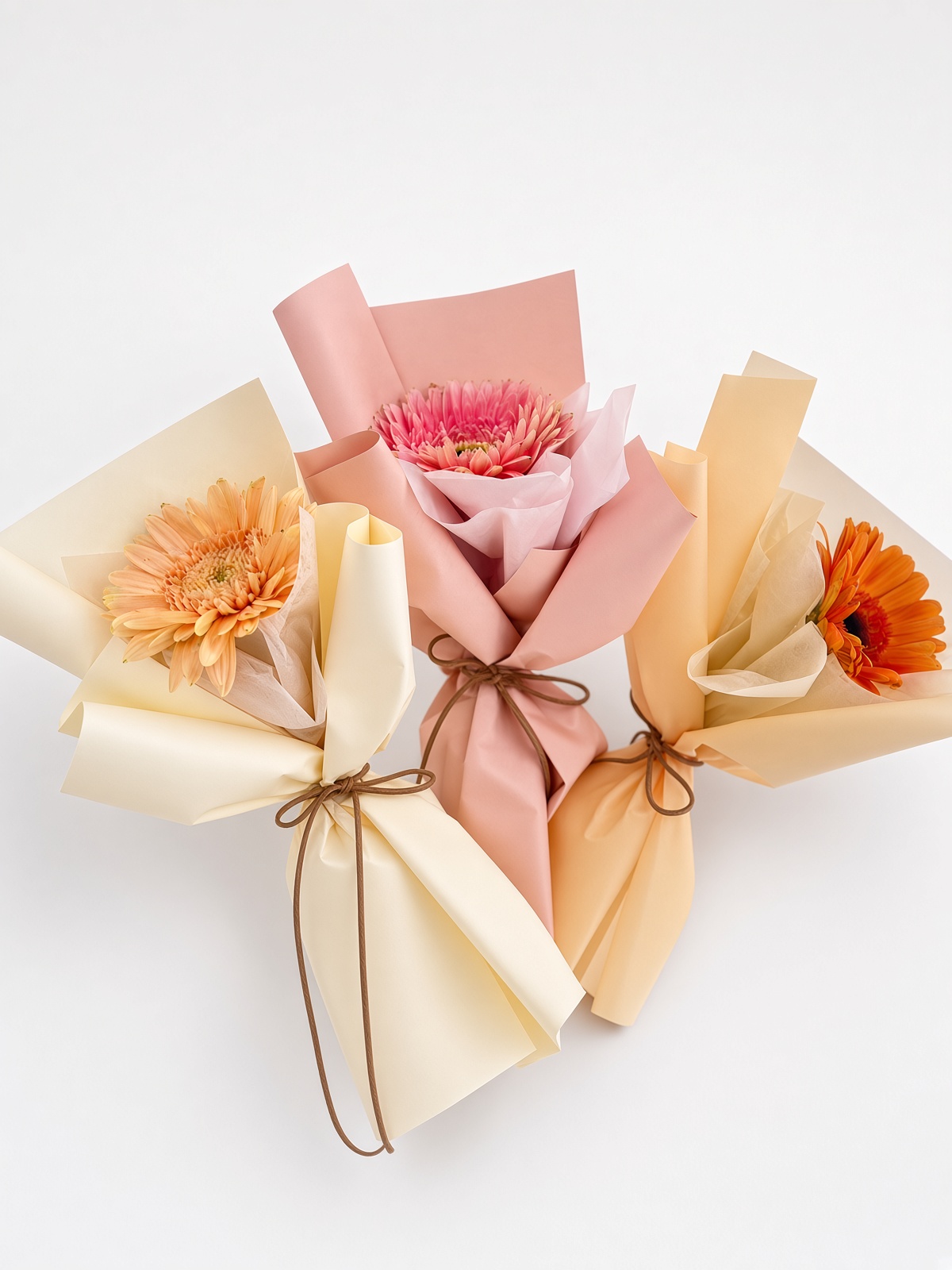 Fresh Gerbera Daisy Bouquet | Single Stalk Daisy