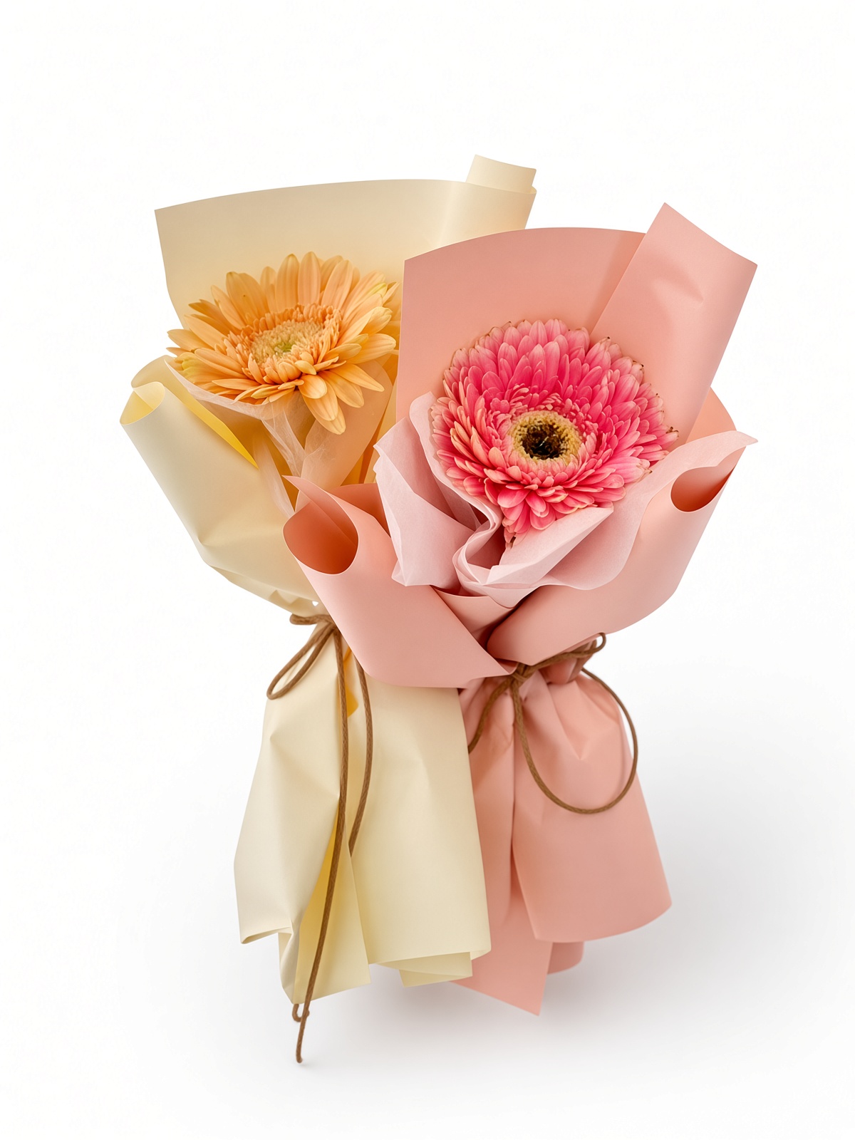 Fresh Gerbera Daisy Bouquet | Single Stalk Daisy - Image 2
