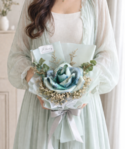 Mint Luxe Bloom (Money Bouquet)