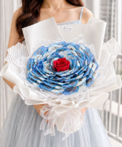 Azure Money Bloom (Money Bouquet)