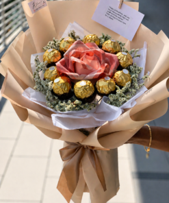 Milk Tea Ferrero (Money Bouquet)