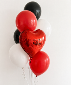 Classic Red Heart (Helium)