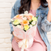 Rose Bouquet Peach Blush