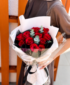 Red Rose Bouquet Midnight Love - Image 3