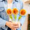 Teacher’s Day Bouquet Crochet Cute Smiley