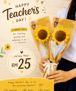 Teacher’s Day Bouquet Crochet Fiesta