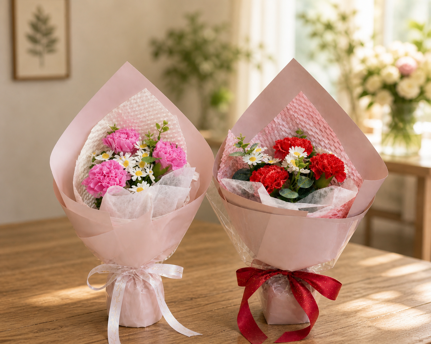 Mother's Day Bouquet Eternal Thanks Carnation (Soap)