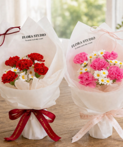 Mother's Day Bouquet Cherished Moments Carnation (Soap)