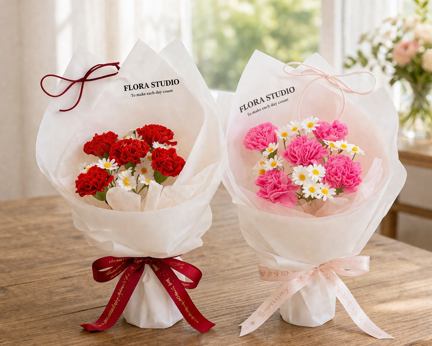 Mother's Day Bouquet Cherished Moments Carnation (Soap)