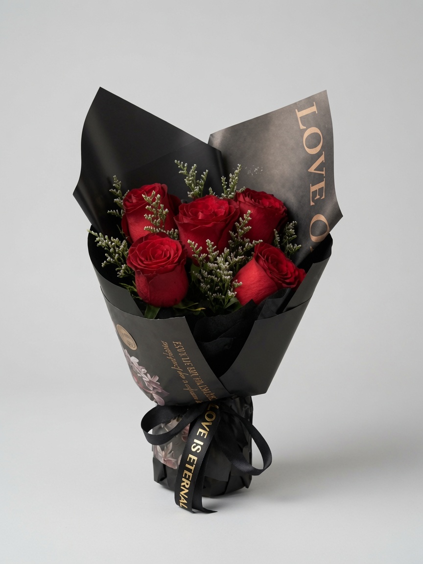 Red Rose Bouquet | 5 stalks Bouquet