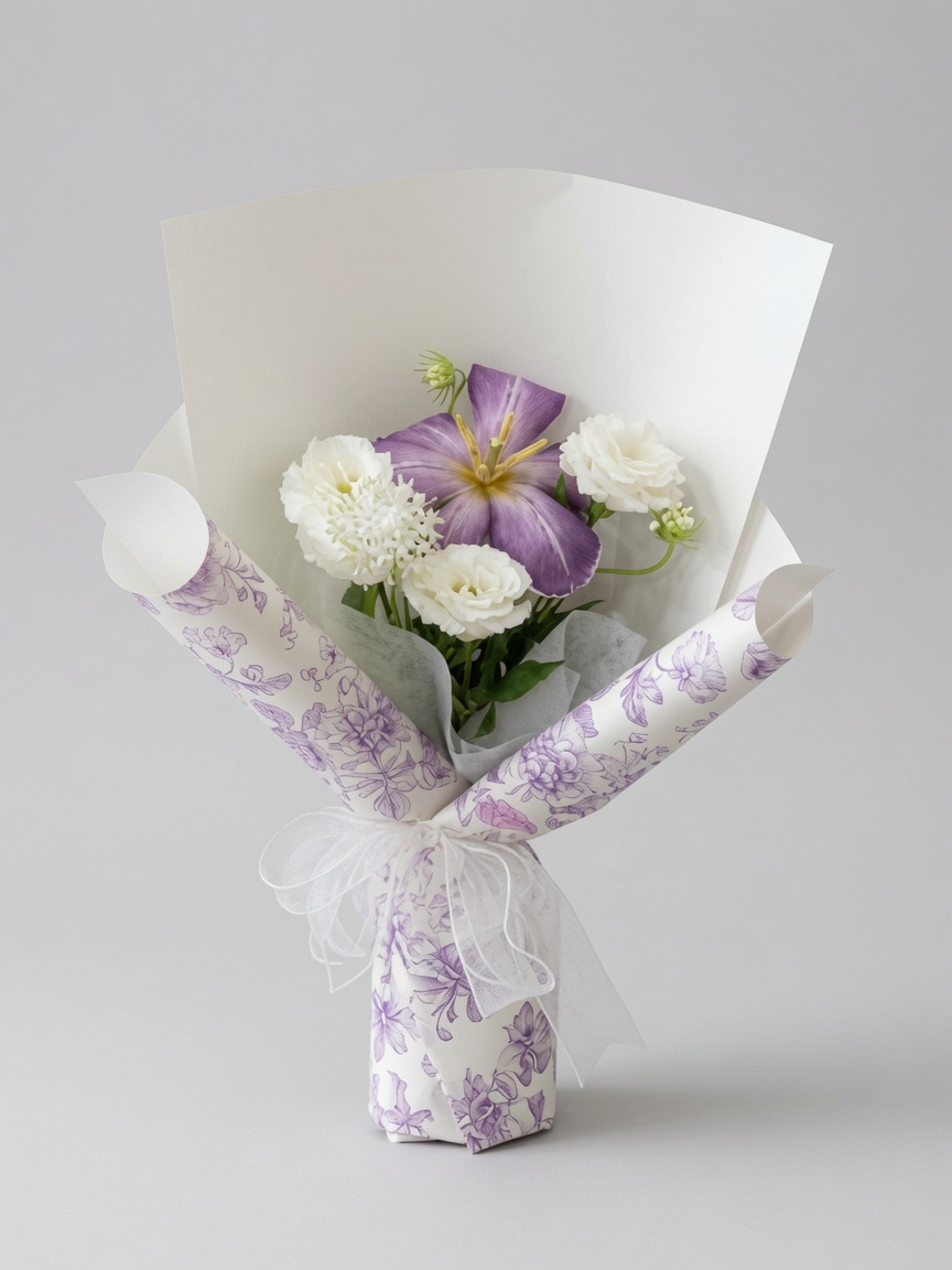 Tulip Bouquet Amethyst Grace