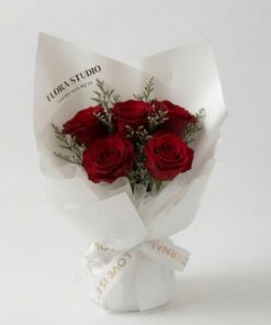 Rose Bouquet Scarlet Romance