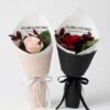 Single Stalk Rose Bouquet | Red Rose Bouquet