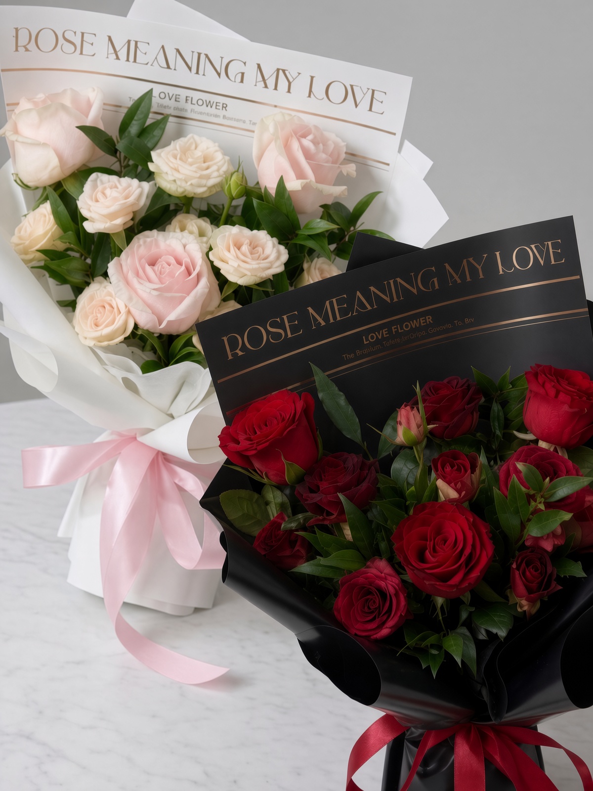 Rose Bouquet with Spray Roses | Romantic Gift - Image 2