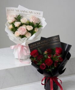 Rose Bouquet with Spray Roses | Romantic Gift