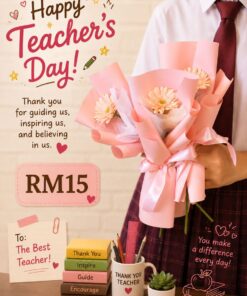Teacher’s Day Bouquet Sweet Blush Gerbera
