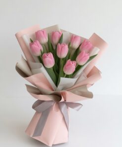 Tulip Bouquet Rosé Bloom Pink