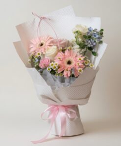 Mixed Flowers Bouquet | Rose Gerbera Carnation Bouquet