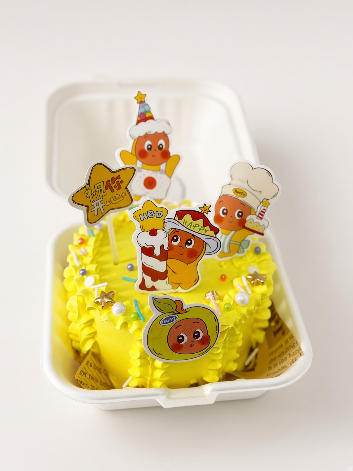 3" Bento Cake Birthday Twinkle - Image 4