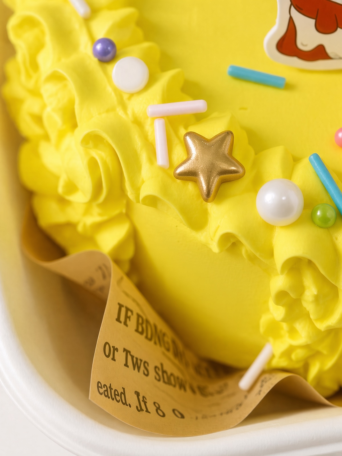 3" Bento Cake Birthday Twinkle - Image 3