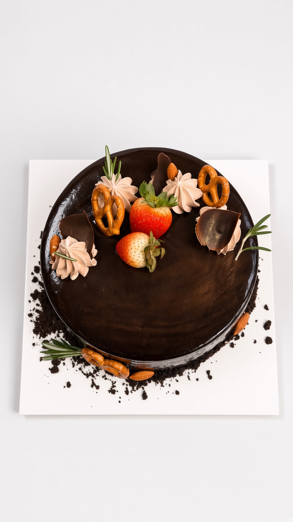6" Chocolate Cake Mirror Glaze 1kg - Image 2
