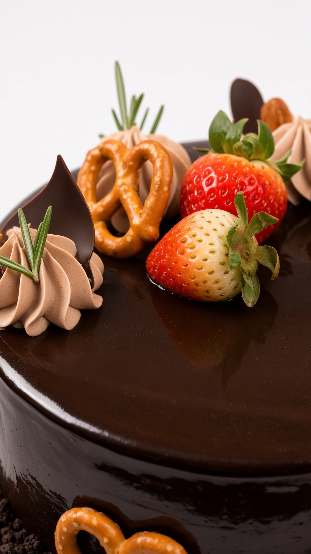 6" Chocolate Cake Mirror Glaze 1kg - Image 3