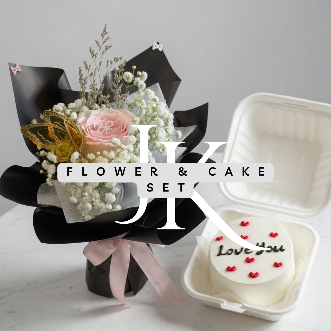 Flowers & Cakes Set