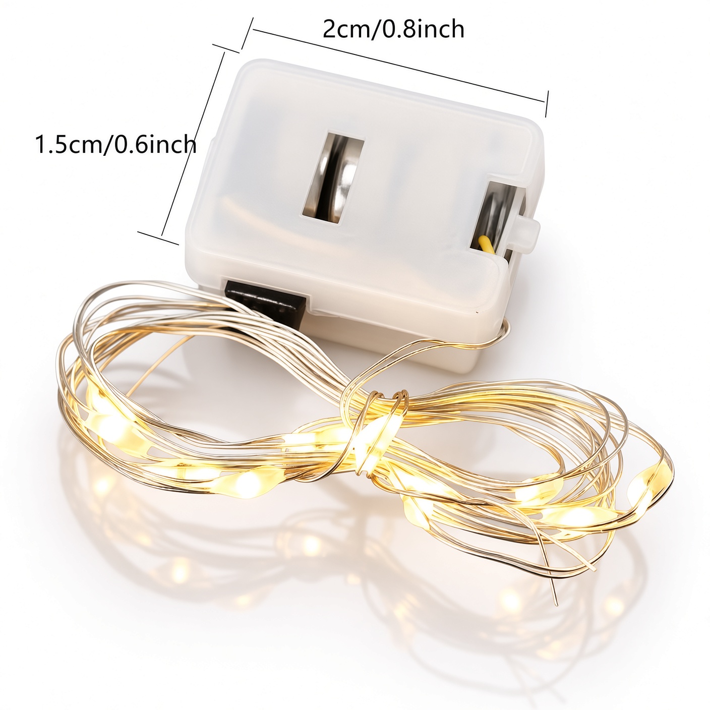 Bouquet Add-On Warm White LED Fairy Lights - Image 2