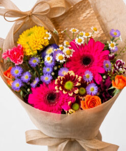 Thumbelina Bouquet Mixed Flowers - Image 2
