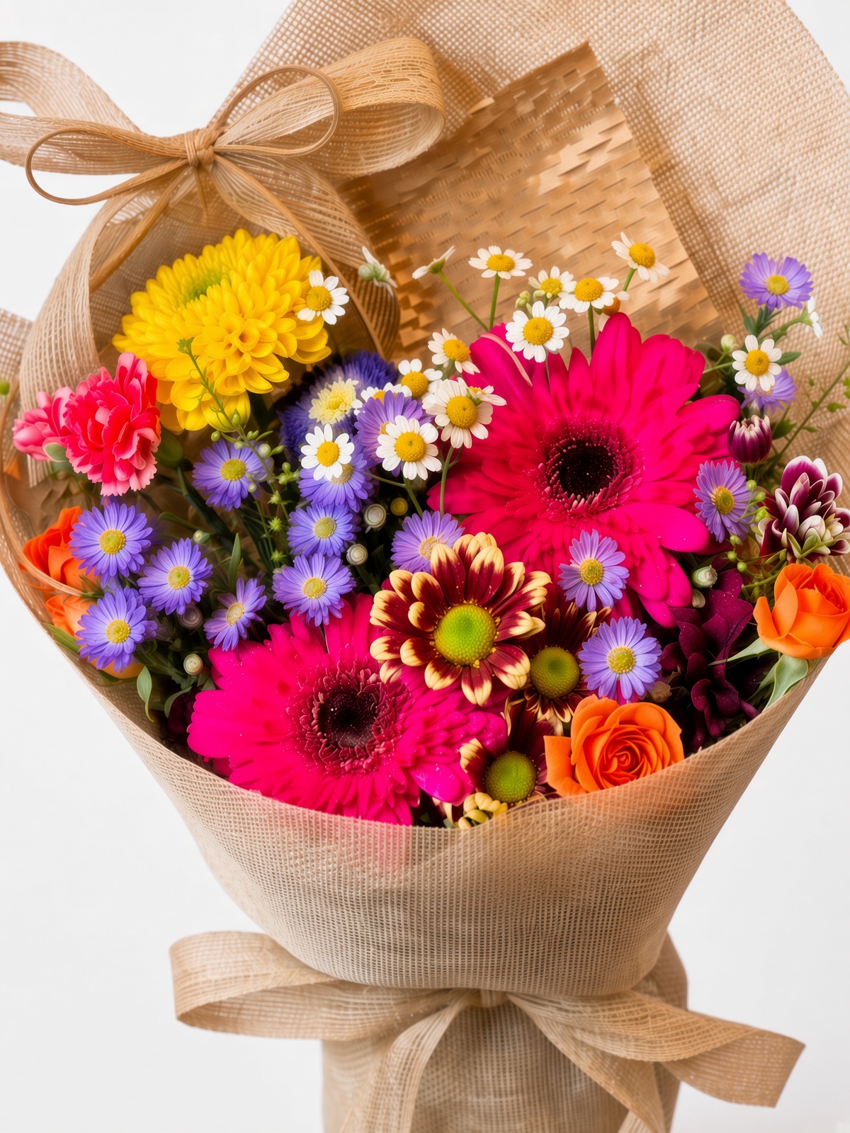 Thumbelina Bouquet Mixed Flowers - Image 2
