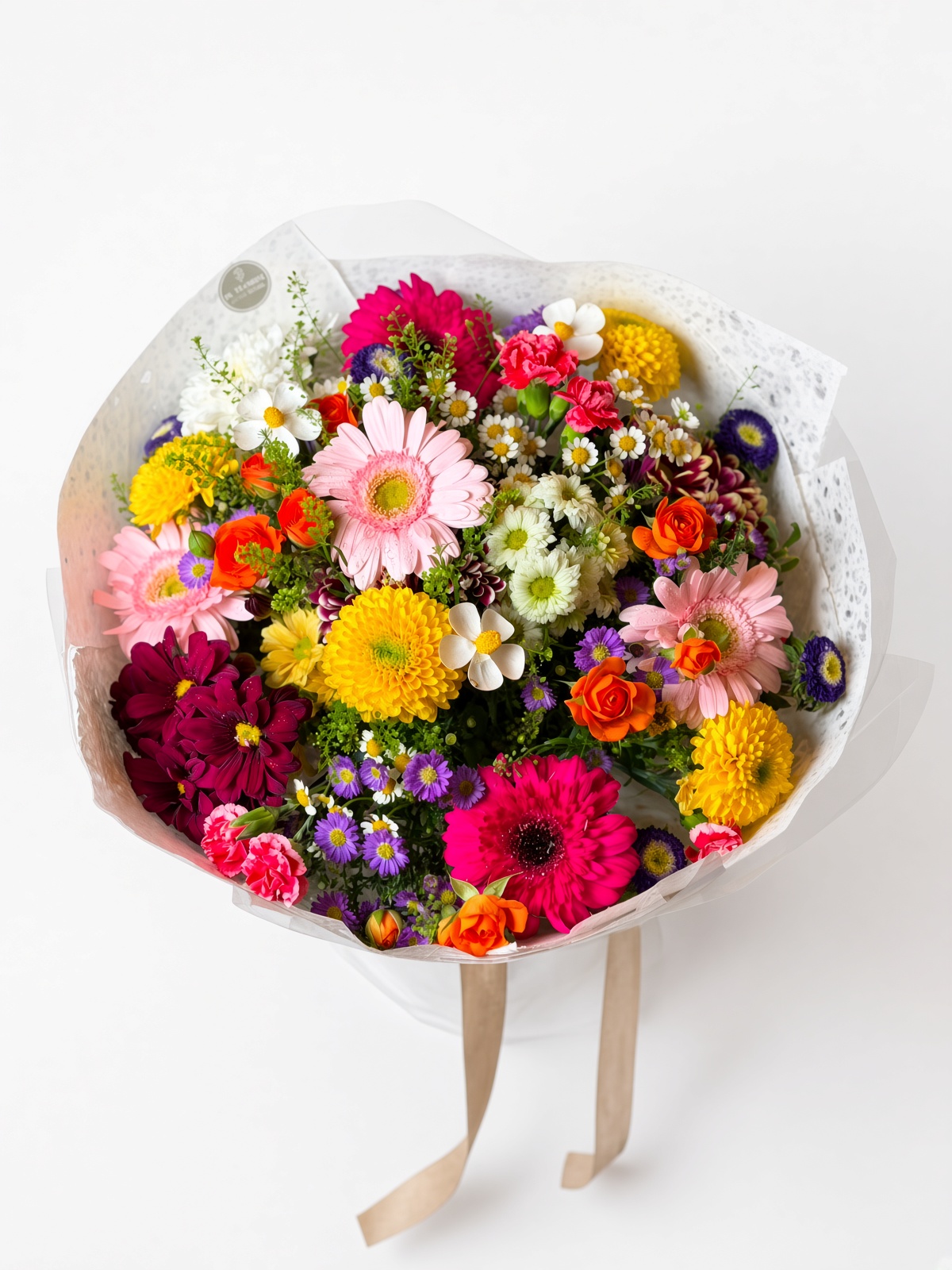 Thumbelina Bouquet Mixed Flowers - Image 2