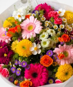 Thumbelina Bouquet Mixed Flowers - Image 3