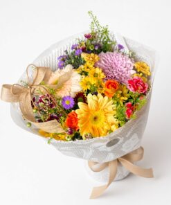 Thumbelina Bouquet Mixed Flowers - Image 2