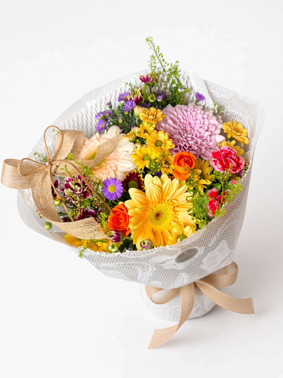 Thumbelina Bouquet Mixed Flowers - Image 2