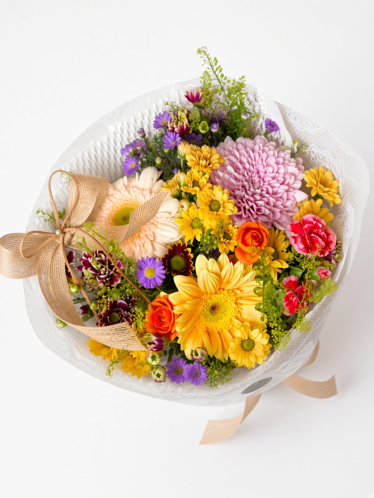 Thumbelina Bouquet Mixed Flowers - Image 4