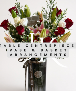 Table Centrepiece, Vase & Basket Arrangements