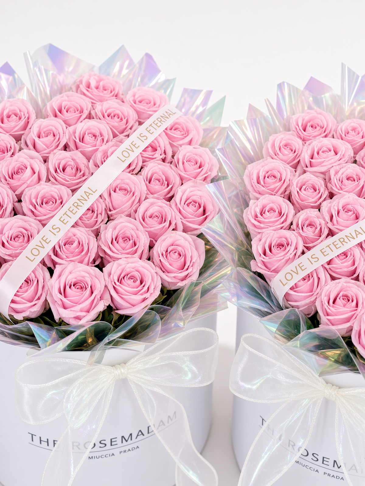 Heart Soap Flower Rose Box Soft Pink - Image 2